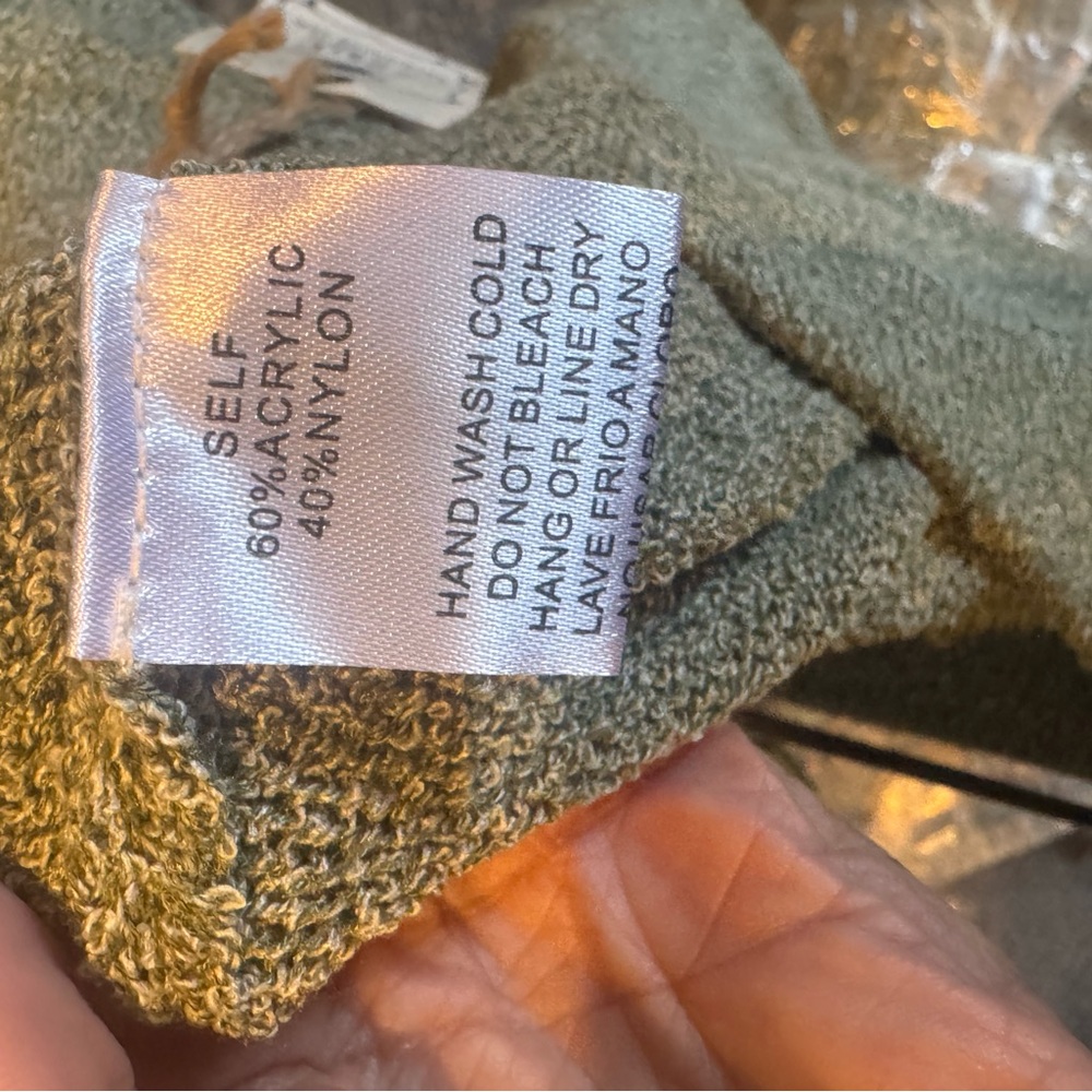 Easel stretchy knit Lounge Pants Sage Green - Picture 3 of 4